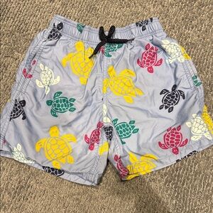 Vilebrequin Turtle Print Swim Trunks 12